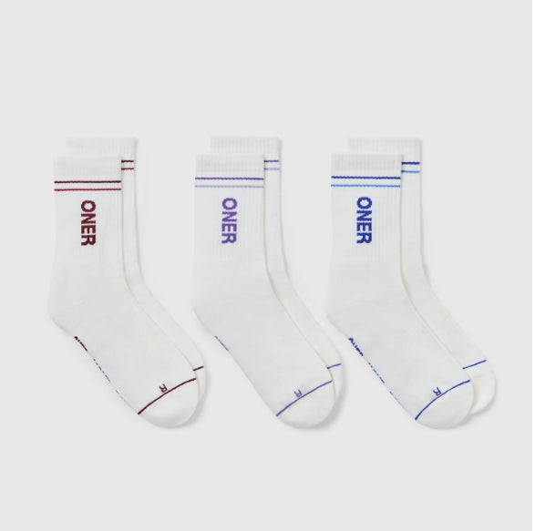 OA| Oner Crew Socks 3 Pack